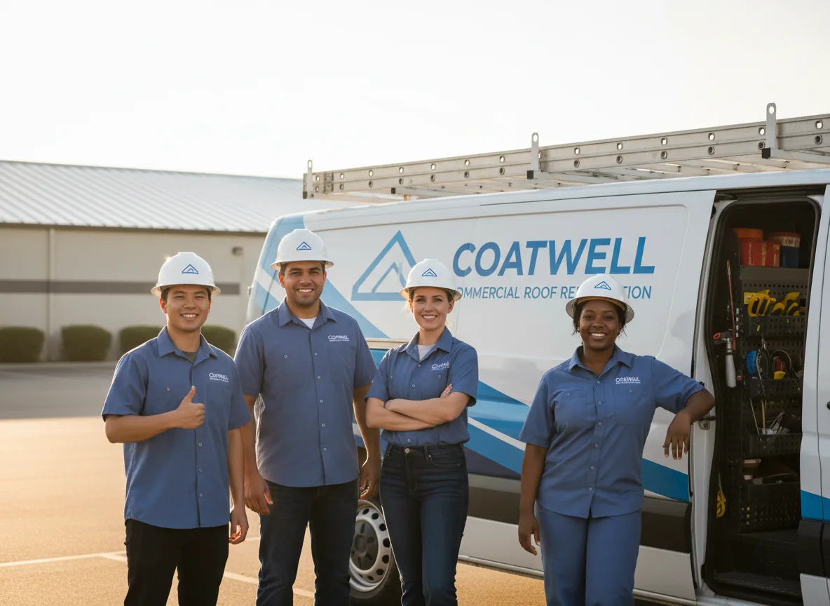 Commercial roof coating company in Newcomb, TN